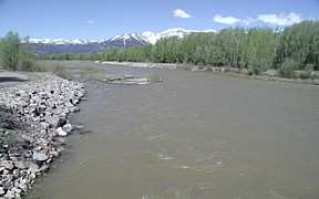 Gros Ventre River at Zenith, WY - USGS file photo