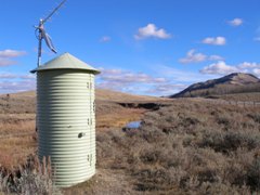 Grays Lake Div to Blackfoot River Basin nr Wayan, ID - USGS file photo