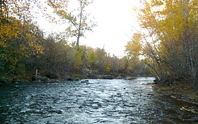 Little Wood River above High Five Creek near Carey, ID - USGS file photo