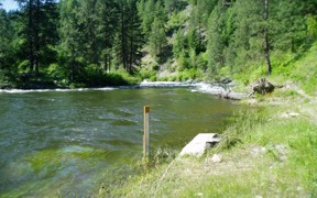 NF Payette River near Banks, ID - USGS file photo