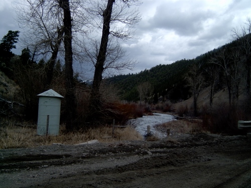 Squaw Creek below Bruno Creek near Clayton, ID - USGS file photo